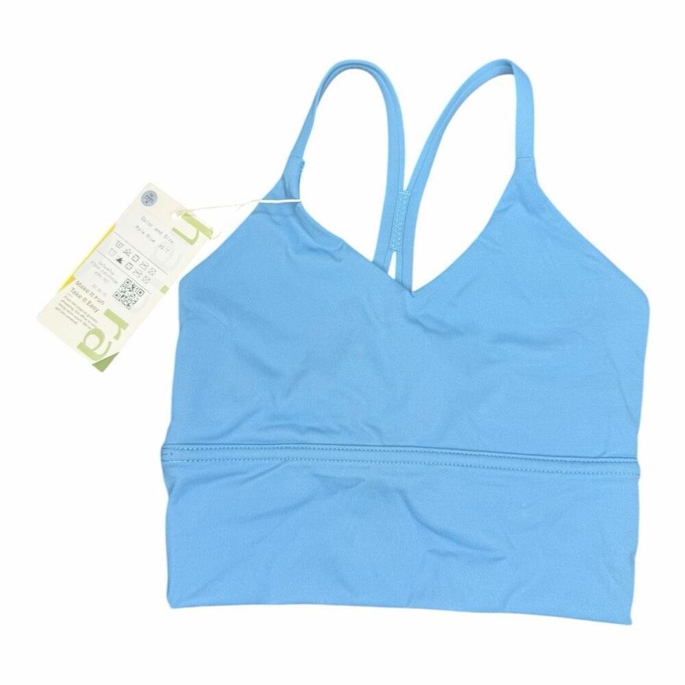 NEW Halara Girls Pale Blue Strappy Active Tank Top Size XS/7